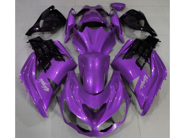 Ambiance Violet 2012-2021 Kawasaki ZX14R Carénage Moto