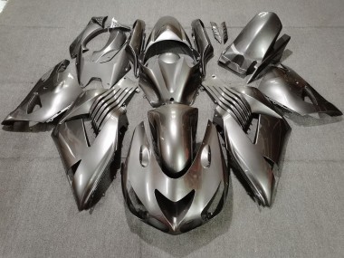 Argent 2006-2011 Kawasaki ZX14R Carénage Moto