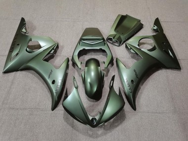 Armée Verte 2003-2004 Yamaha R6 Carénage Moto