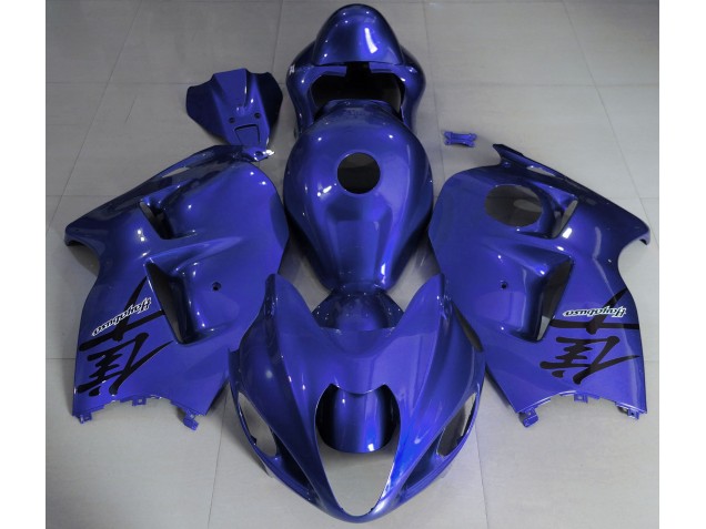 Bleu Brillant 1997-2007 Suzuki GSXR 1300 Carénage Moto