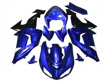 Bleu Brillant 2006-2007 Kawasaki ZX10R Carénage Moto