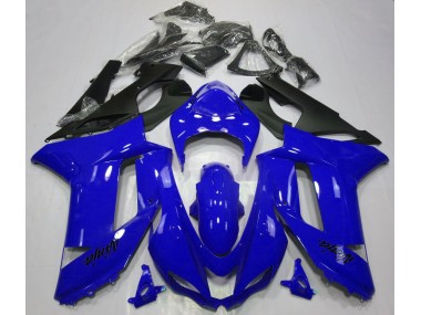 Bleu Brillant 2007-2008 Kawasaki ZX6R Carénage Moto