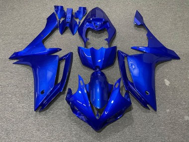 Bleu Brillant 2007-2008 Yamaha R1 Carénage Moto