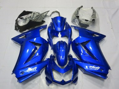 Bleu Brillant 2008-2012 Kawasaki Ninja 250 Carénage Moto