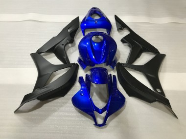 Bleu Brillant & Citron Vert 2007-2008 Honda CBR600RR Carénage Moto