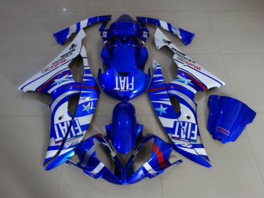 Bleu Brillant Fiat 2008-2016 Yamaha R6 Carénage Moto