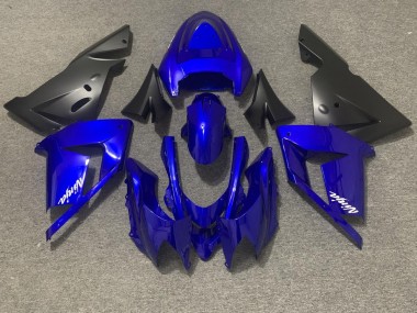 Bleu Brillant & Noir 2004-2005 Kawasaki ZX10R Carénage Moto