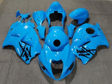 Bleu Ciel 1997-2007 Suzuki GSXR 1300 Carénage Moto