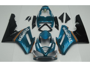 Bleu Clair Brillant 2009-2012 Triumph Daytona 675 Carénage Moto