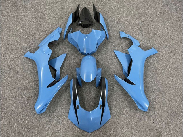 Bleu Clair Brillant 2015-2019 Yamaha R1 Carénage Moto