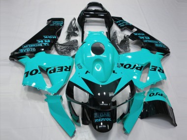 Bleu Clair Repsol 2003-2004 Honda CBR600RR Carénage Moto