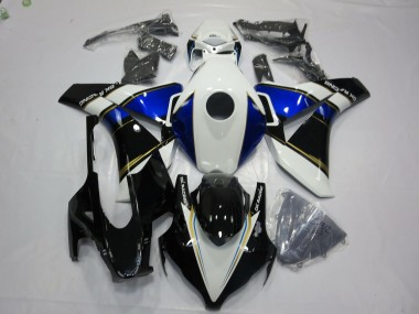 Bleu & Or Sans Marque 2008-2011 Honda CBR1000RR Carénage Moto