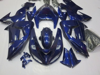 Bleu Profond 2006-2007 Kawasaki ZX10R Carénage Moto