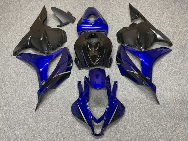 Bleu Profond Avec Du Noir 2009-2012 Honda CBR600RR Carénage Moto