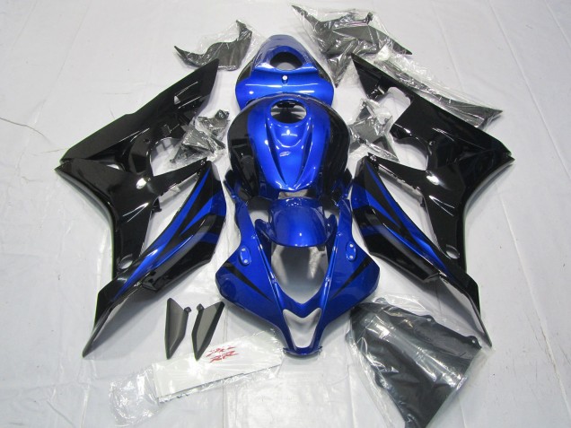 Bleu Profond Brillant 2007-2008 Honda CBR600RR Carénage Moto