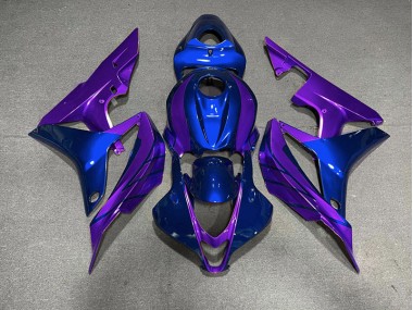 Bleu Violet 2007-2008 Honda CBR600RR Carénage Moto