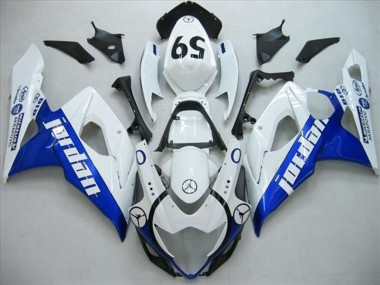 Blu Jordan 2005-2006 Suzuki GSXR 1000 Carénage Moto