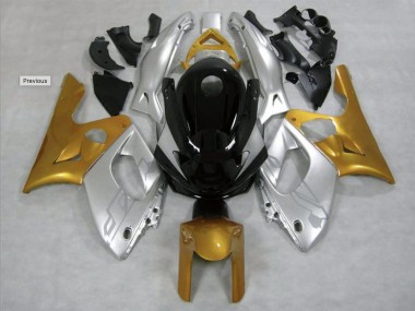 Brillant Or & Argent 1998-2007 Yamaha YZF600 Carénage Moto