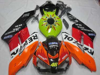 Citron Rossi Repsol 2004-2005 Honda CBR1000RR Carénage Moto