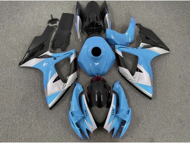 Conception Bleu Clair 2006-2007 Suzuki GSXR 600-750 Carénage Moto