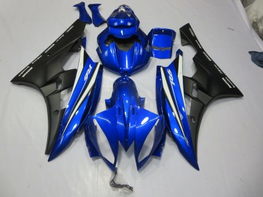 Conception Bleue & Noire 2006-2007 Yamaha R6 Carénage Moto