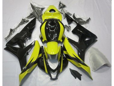 Conception Jaune & Noire OEM 2007-2008 Honda CBR600RR Carénage Moto