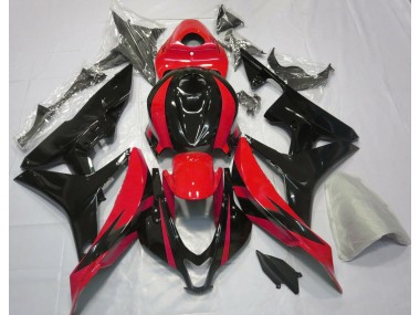 Conception Rouge & Noire OEM 2007-2008 Honda CBR600RR Carénage Moto