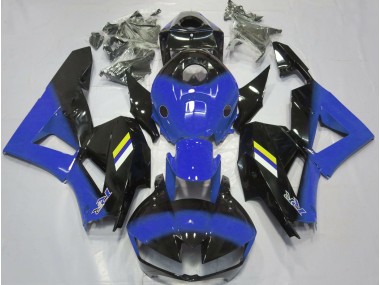 Design Bleu Brillant & Noir 2013-2023 Honda CBR600RR Carénage Moto