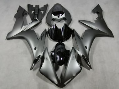 Gris Mat & Noir Brillant 2004-2006 Yamaha R1 Carénage Moto