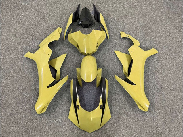 Jaune Brillant 2015-2019 Yamaha R1 Carénage Moto