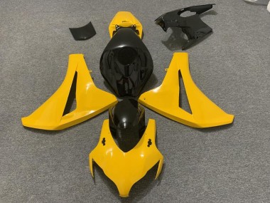 Jaune Perle & Noir 2008-2011 Honda CBR1000RR Carénage Moto