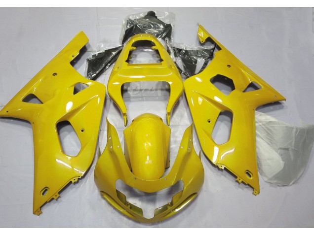 Jaune Vif 2001-2003 Suzuki GSXR 600-750 Carénage Moto