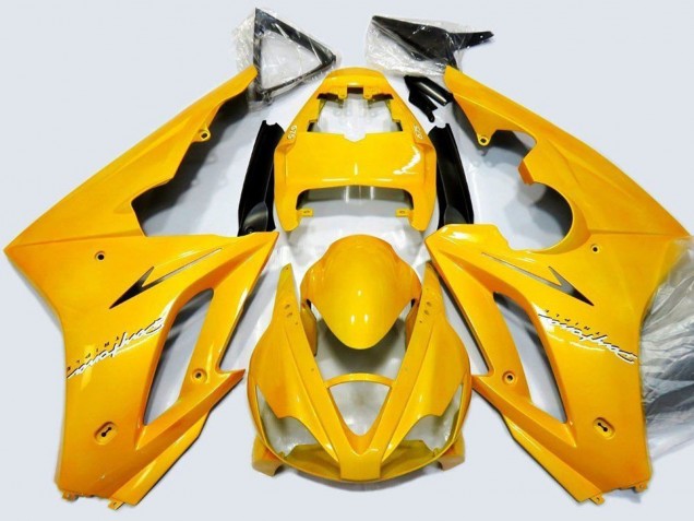 Jaune Vif 2006-2008 Triumph Daytona 675 Carénage Moto