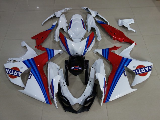 Martini Personnalisé 2009-2016 Suzuki GSXR 1000 Carénage Moto