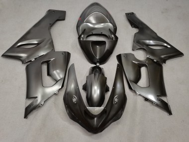 Métal Argent 2005-2006 Kawasaki ZX6R Carénage Moto