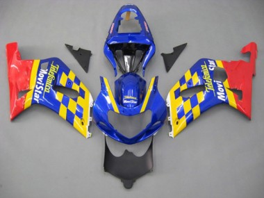 Movistar 2001-2003 Suzuki GSXR 600-750 Carénage Moto