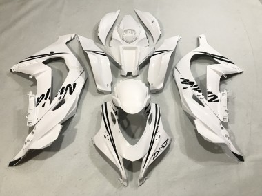 Ninja Blanc 2016-2019 Kawasaki ZX10R Carénage Moto