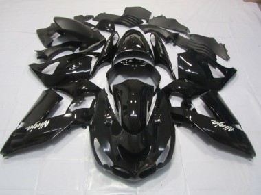 Ninja Noir 2006-2011 Kawasaki ZX14R Carénage Moto