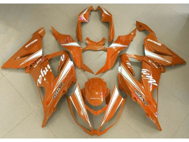 Ninja Orange 2013-2018 Kawasaki ZX6R Carénage Moto