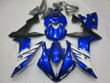 Noir Bleu & Blanc 2004-2006 Yamaha R1 Carénage Moto