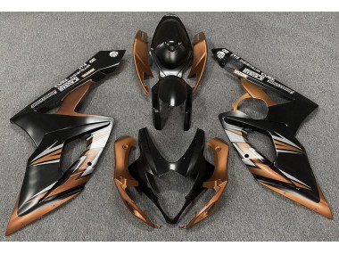 Noir Mat & Bronze 2005-2006 Suzuki GSXR 1000 Carénage Moto