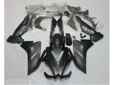 Noir Mat Complet 2010-2015 Aprilia RSV4 1000 Carénage Moto