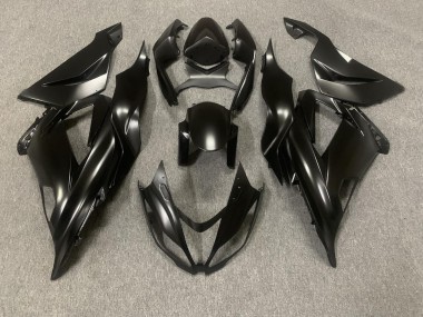 Noir Mat & Couche De Protection 2013-2018 Kawasaki ZX6R Carénage Moto