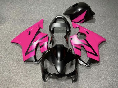 Noir Mat & Rose 2001-2003 Honda CBR600 F4i Carénage Moto