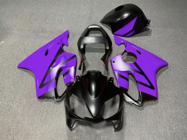 Noir Mat & Violet 2001-2003 Honda CBR600 F4i Carénage Moto