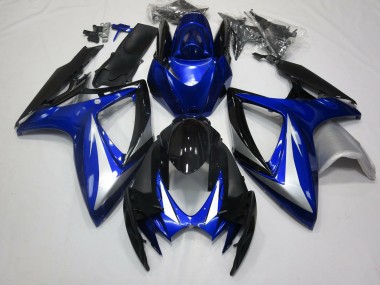 OEM Style Bleu Profond 2006-2007 Suzuki GSXR 600-750 Carénage Moto