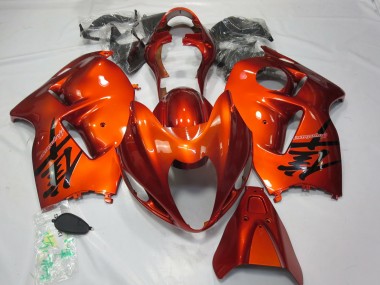 Orange Brûlée 1997-2007 Suzuki GSXR 1300 Carénage Moto