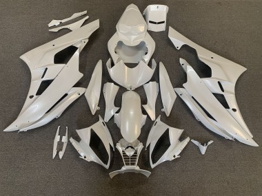 Perle Blanche 2006-2007 Yamaha R6 Carénage Moto