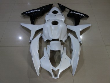 Perle Blanche 2007-2008 Honda CBR600RR Carénage Moto