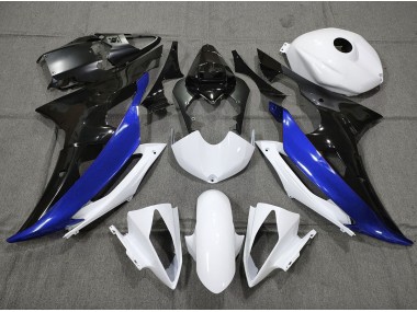 Personnalisé Bleu Noir & Blanc 2008-2016 Yamaha R6 Carénage Moto